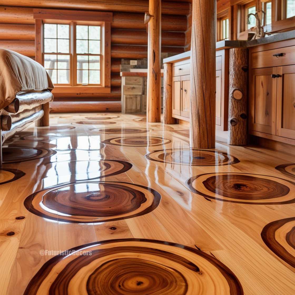 Log End Wood Floors