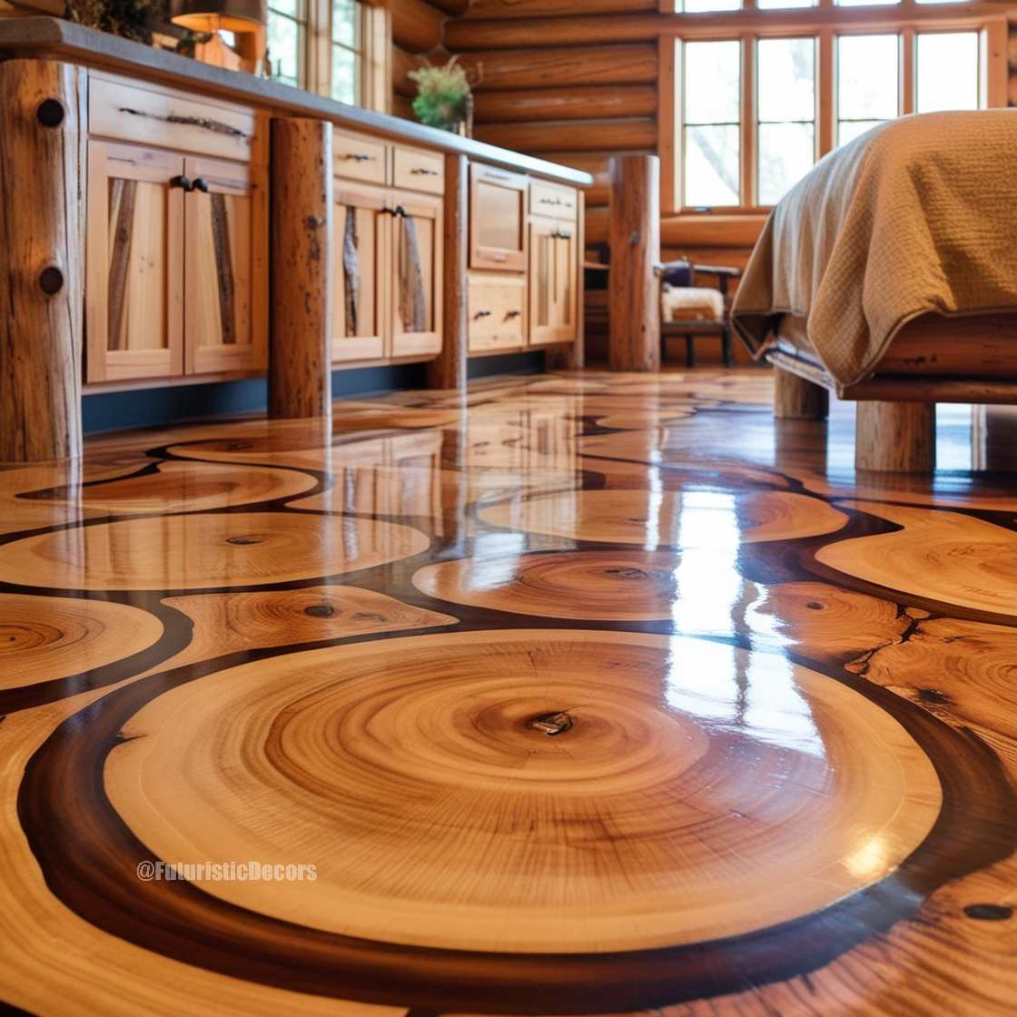 Log End Wood Floors