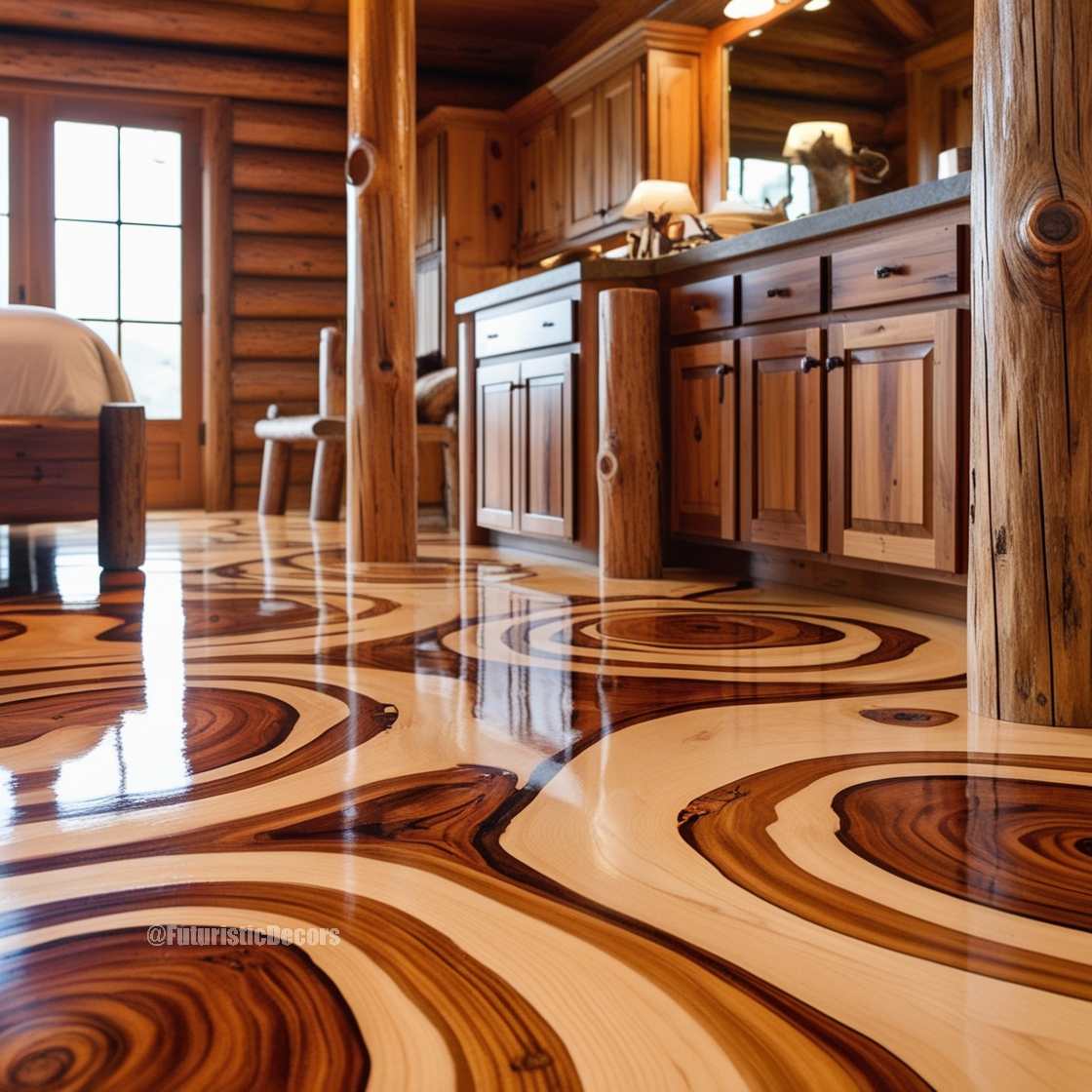 Log End Wood Floors