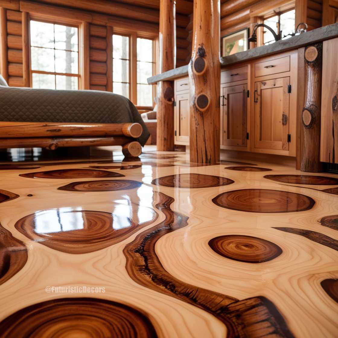 Log End Wood Floors