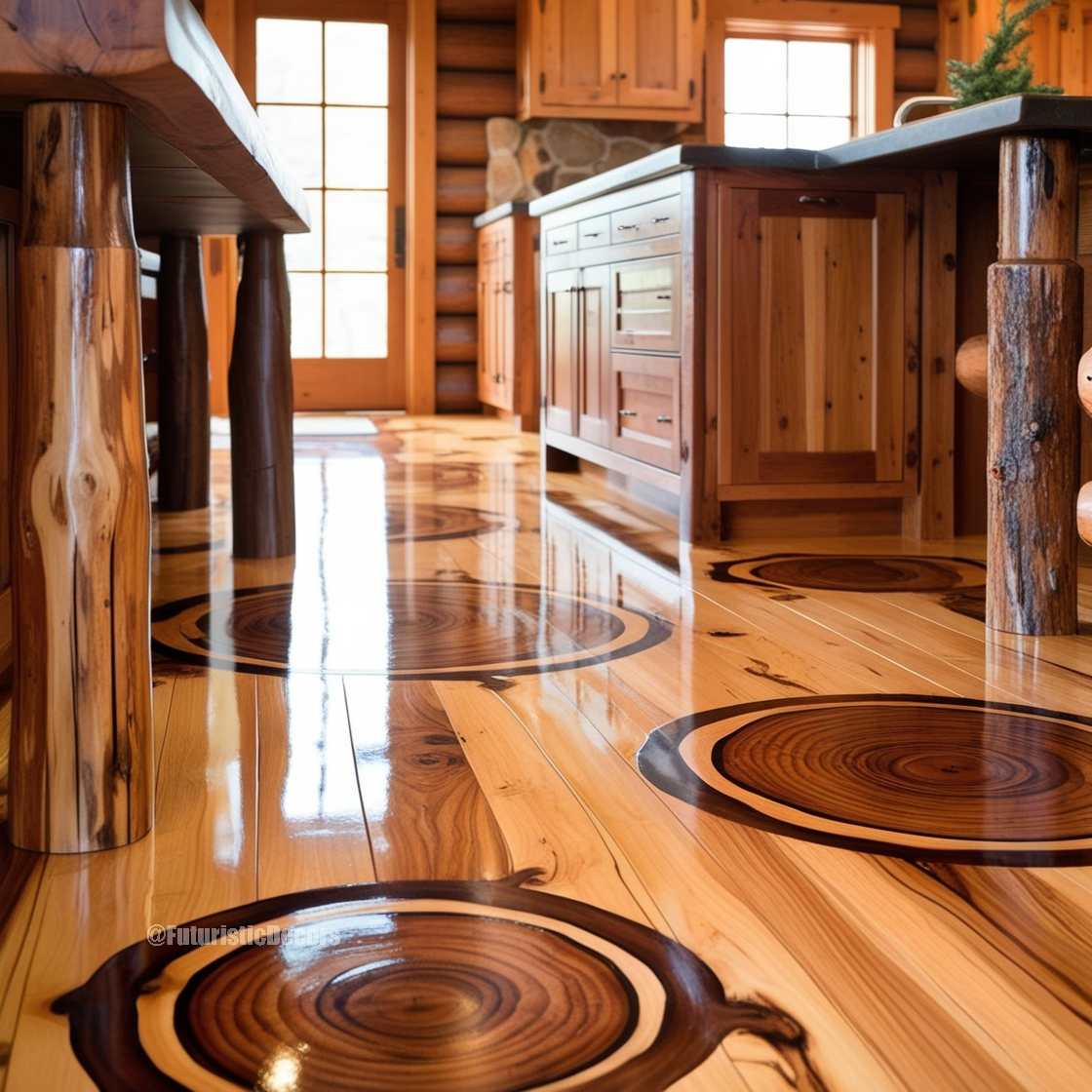 Log End Wood Floors