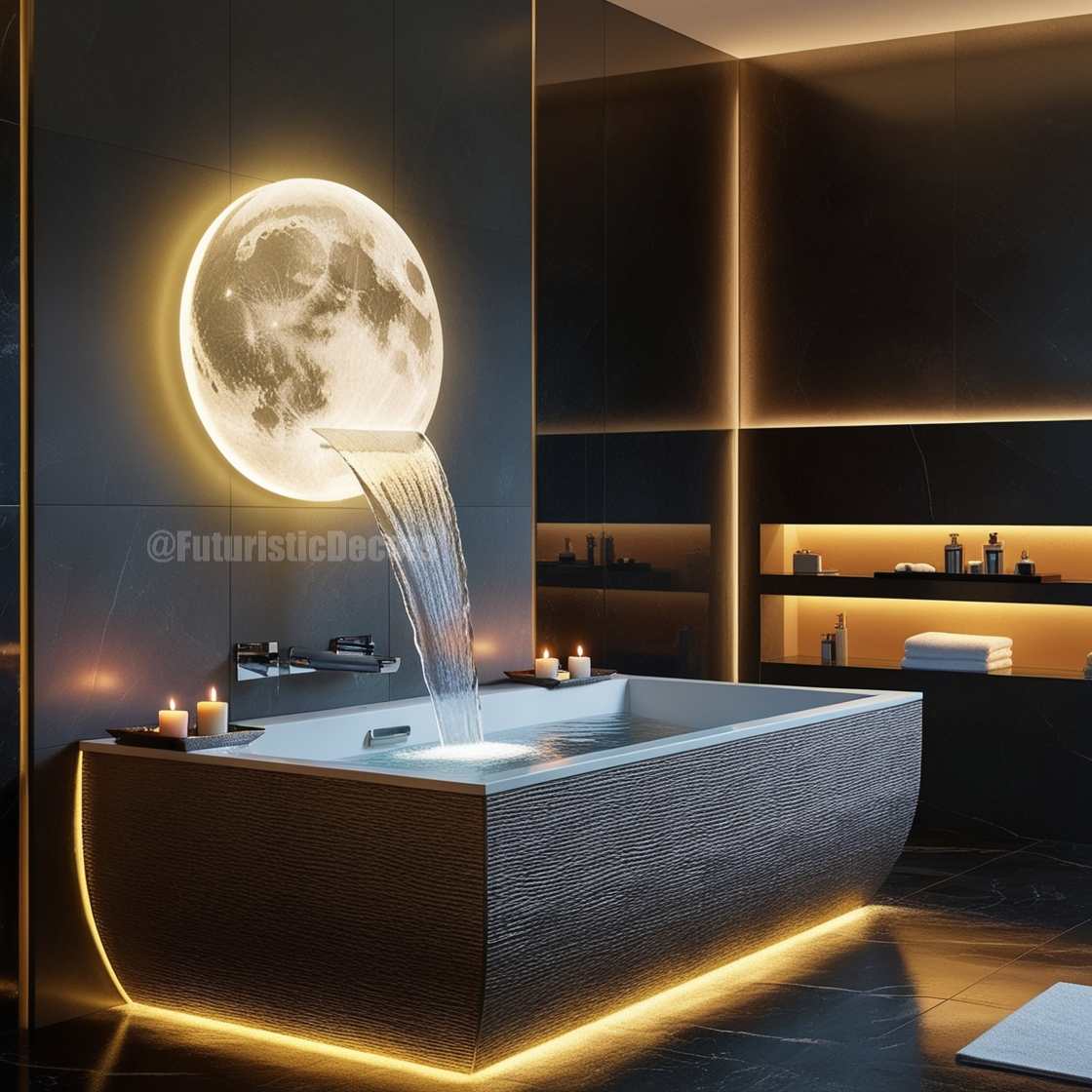 Moon Waterfall Bathtubs