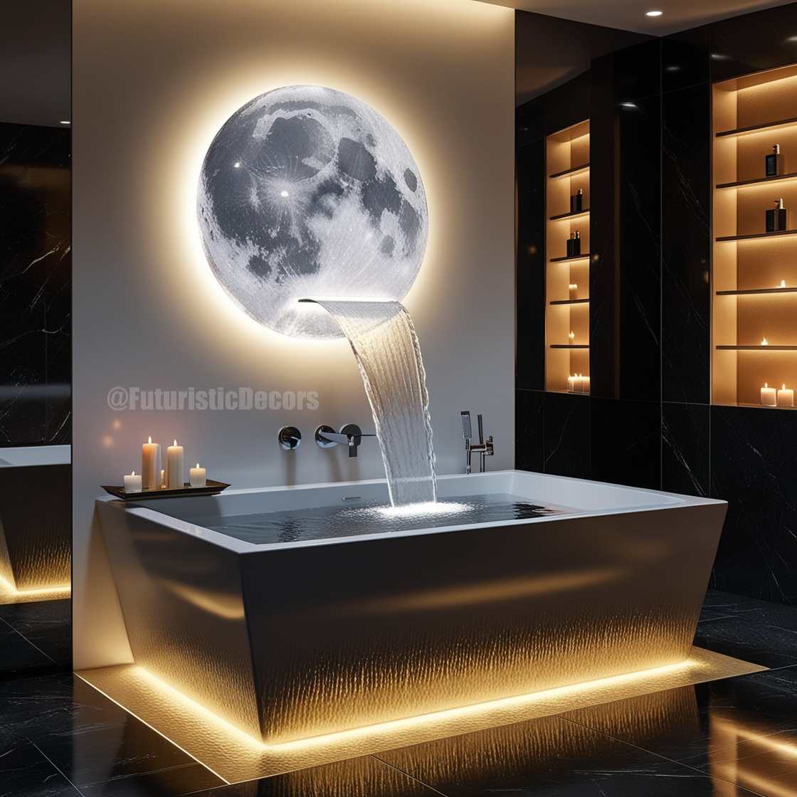 Moon Waterfall Bathtubs