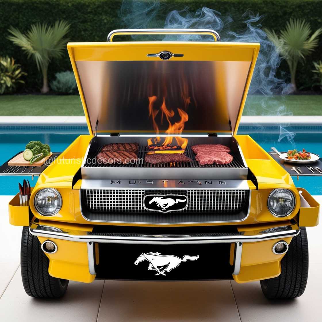 Mustang BBQ Grill