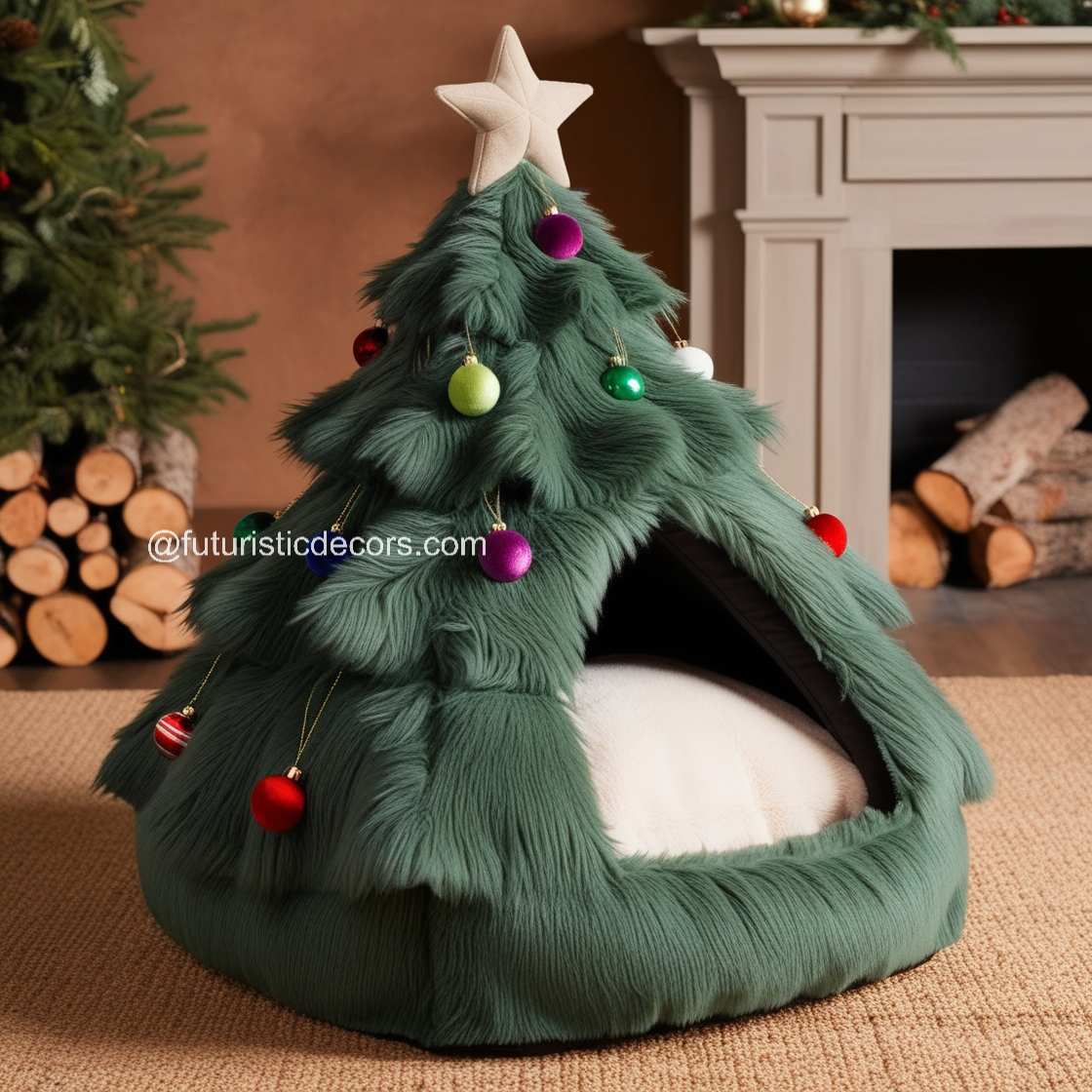 Christmas Dog Beds