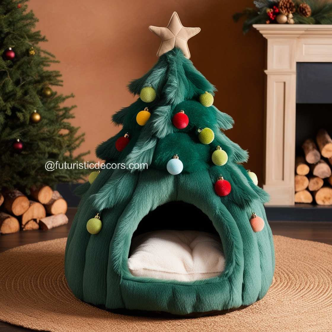 Christmas Dog Beds