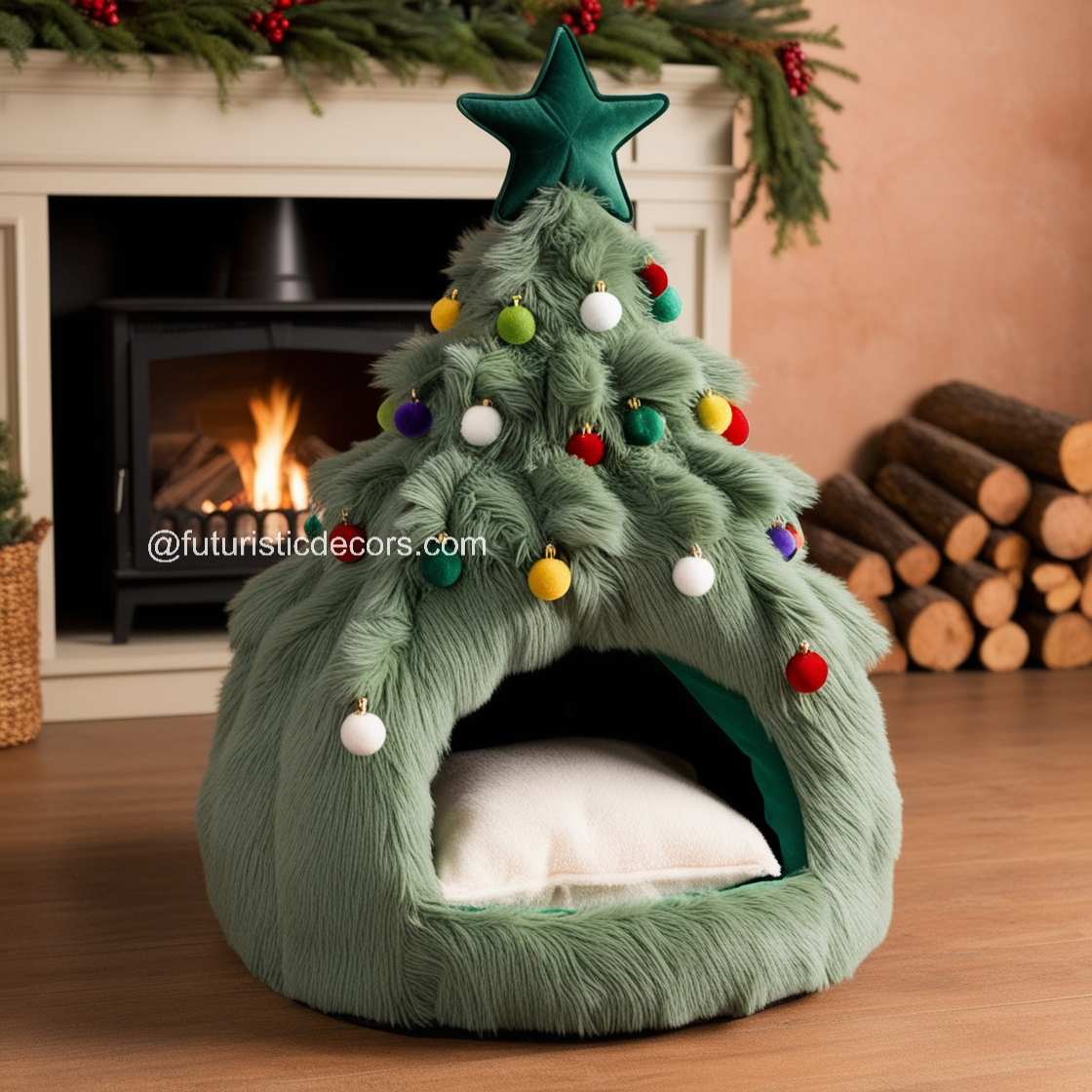 Christmas Dog Beds