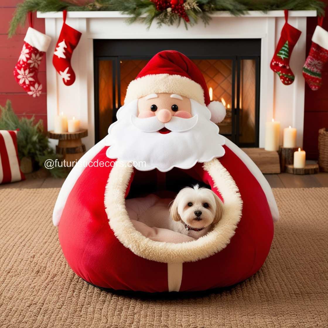 Christmas Dog Beds