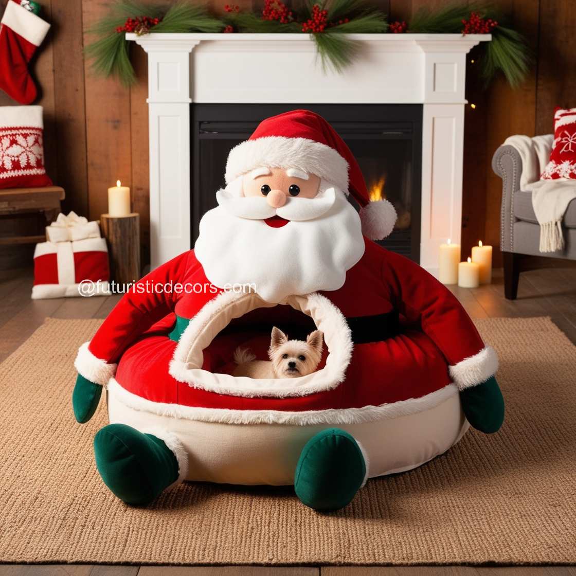 Christmas Dog Beds