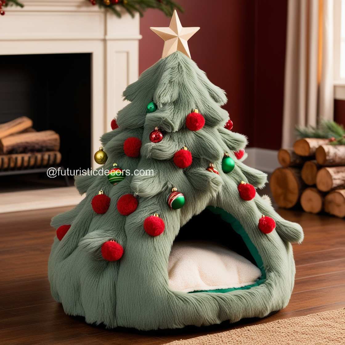 Christmas Dog Beds