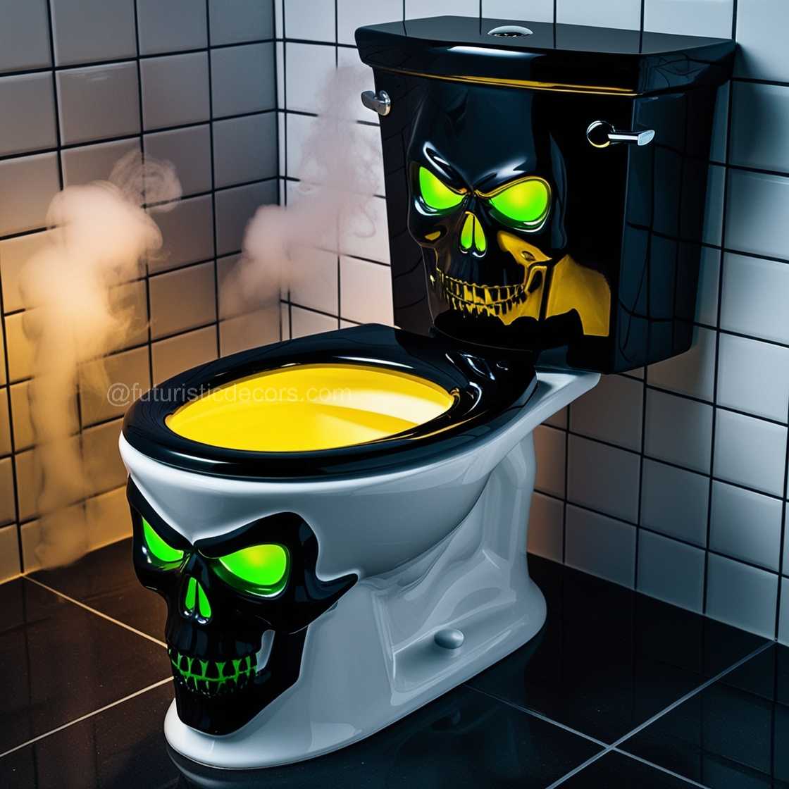 Skull Toilet