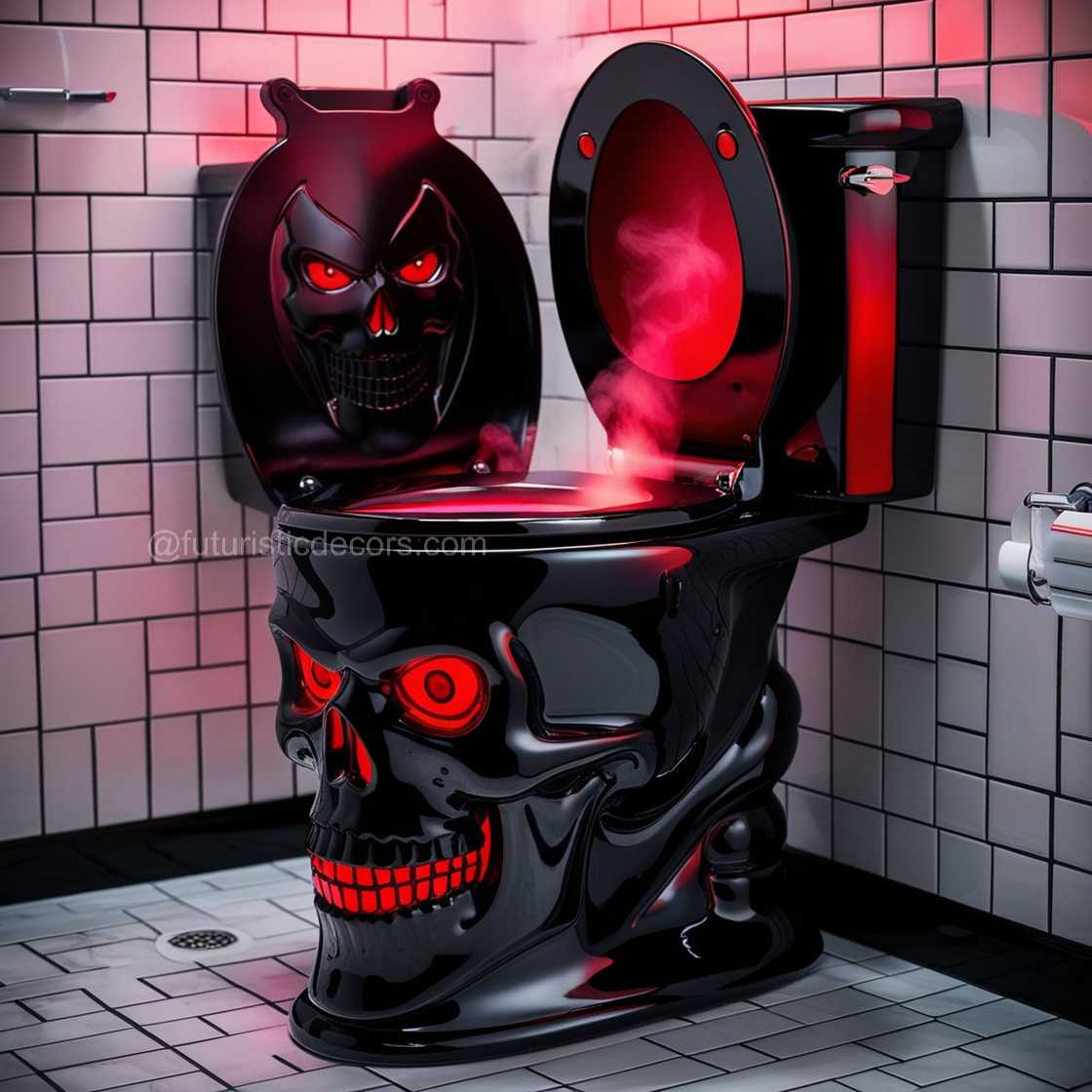 Skull Toilet