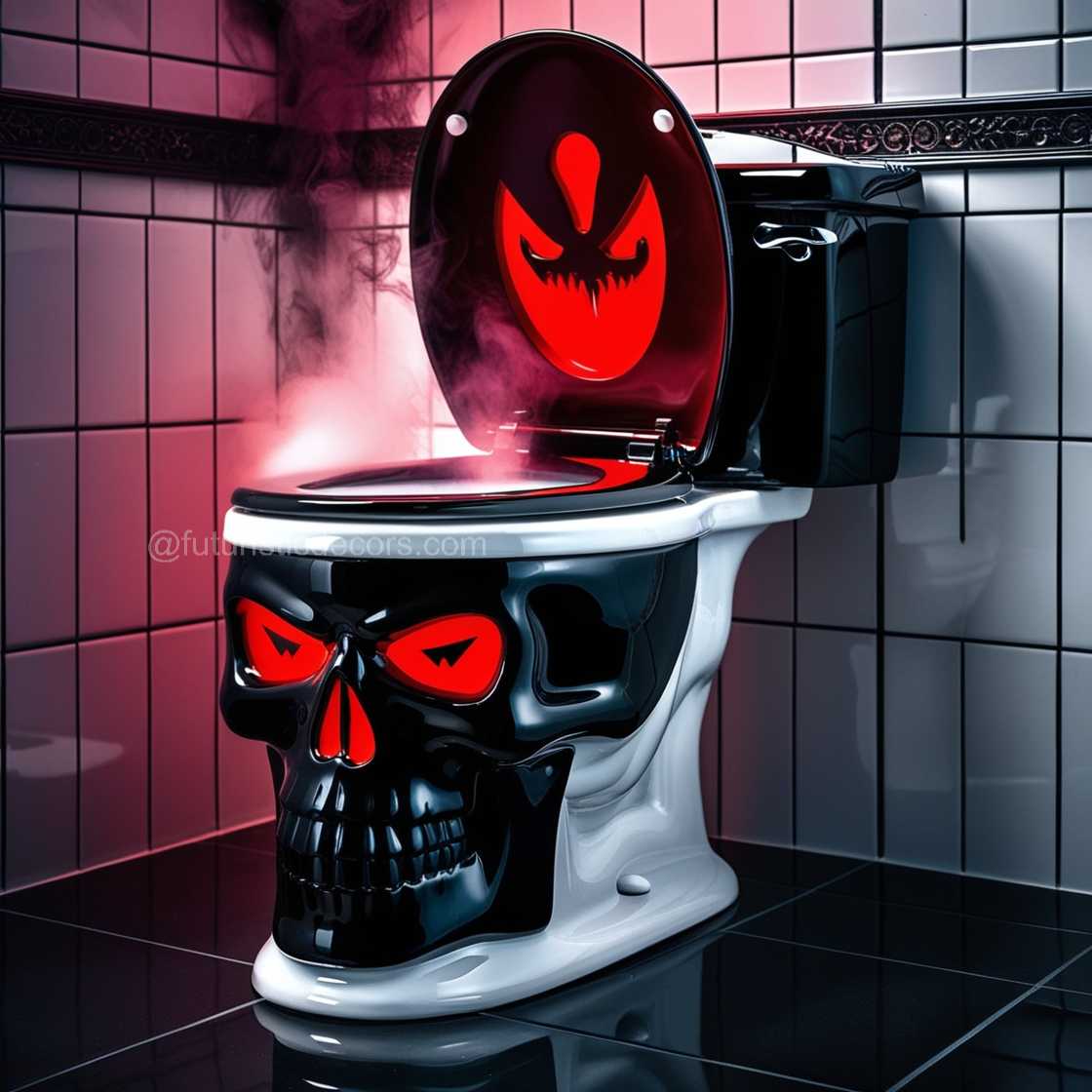 Skull Toilet