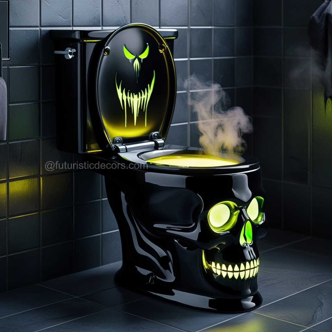 Skull Toilet