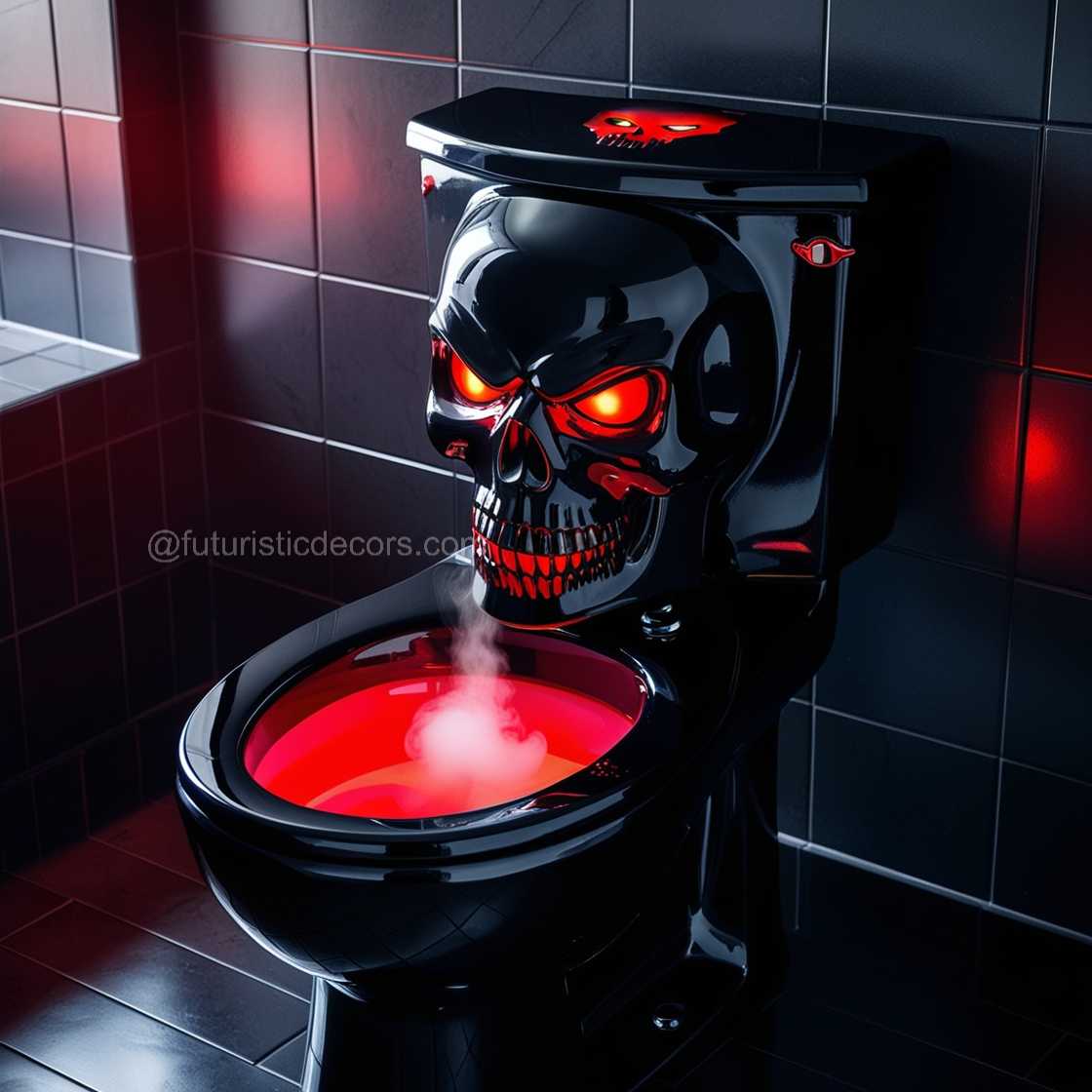 Skull Toilet