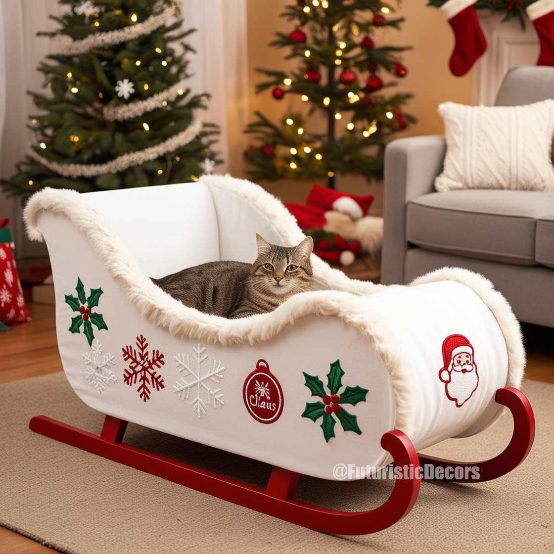 Sleigh Cat Beds