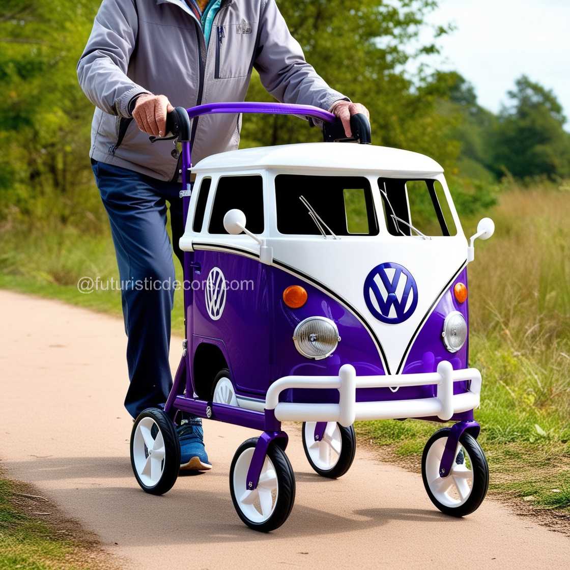 Volkswagen Bus-Inspired Walker