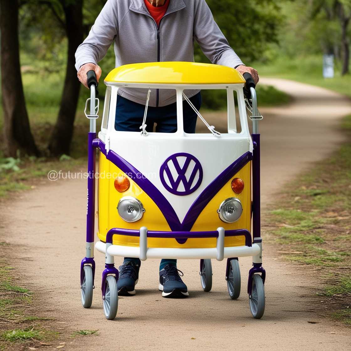 Volkswagen Bus-Inspired Walker