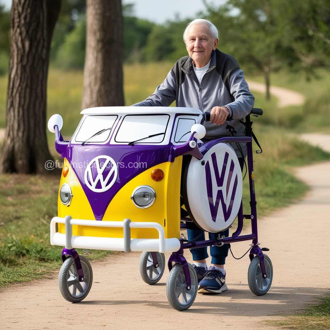 Volkswagen Bus-Inspired Walker