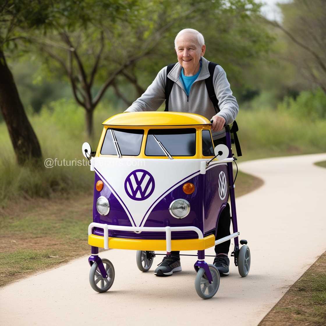 Volkswagen Bus-Inspired Walker