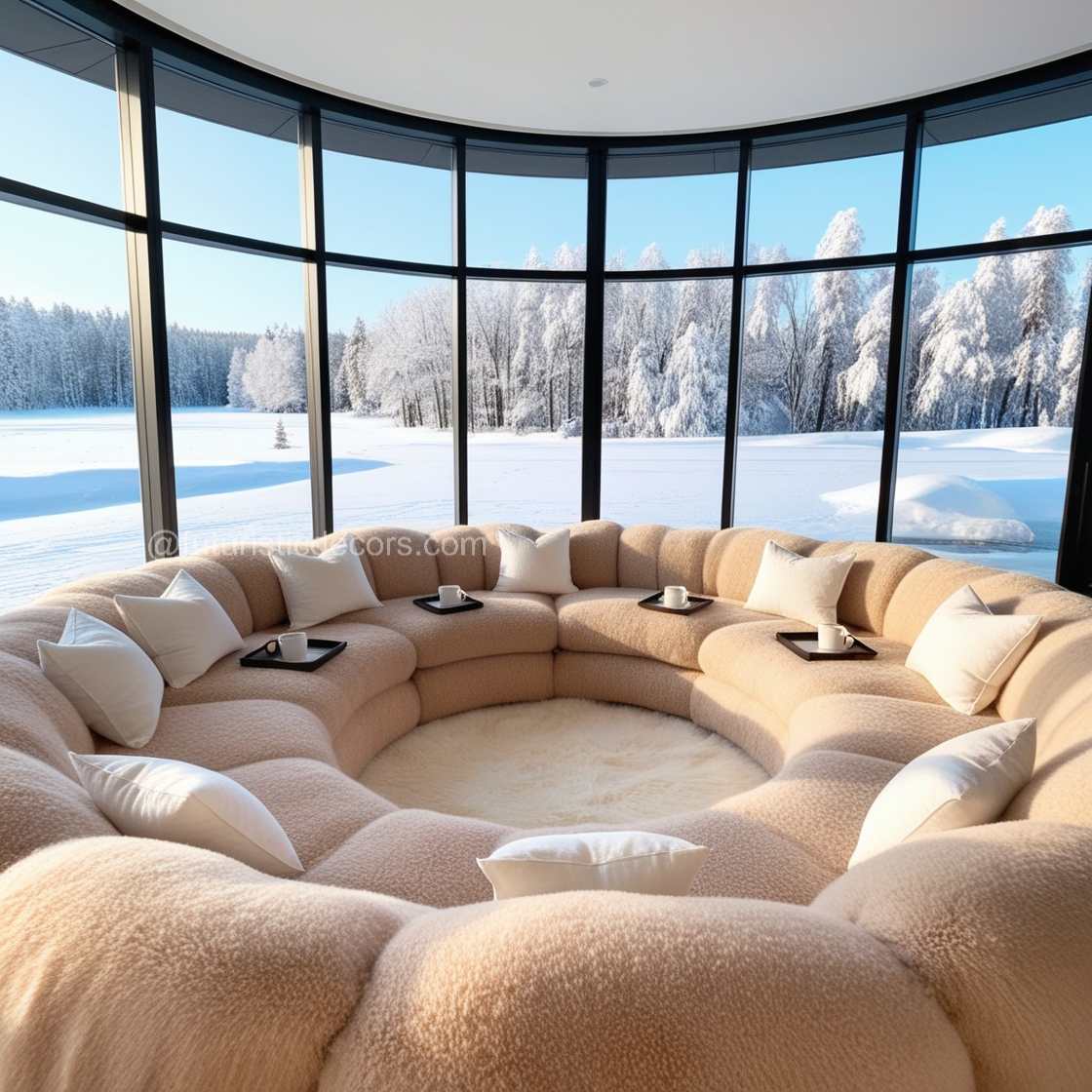 Circular Movie Sofa