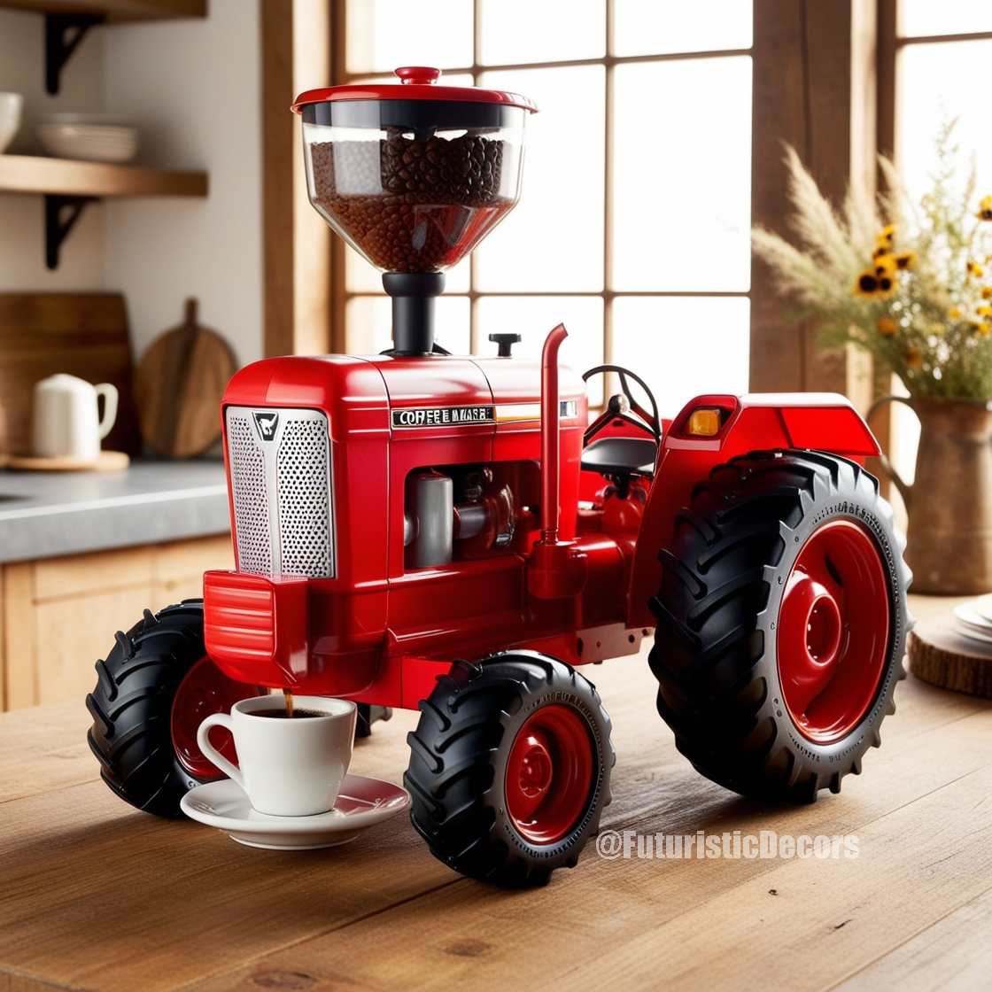 Tractor Coffee inspired Maker