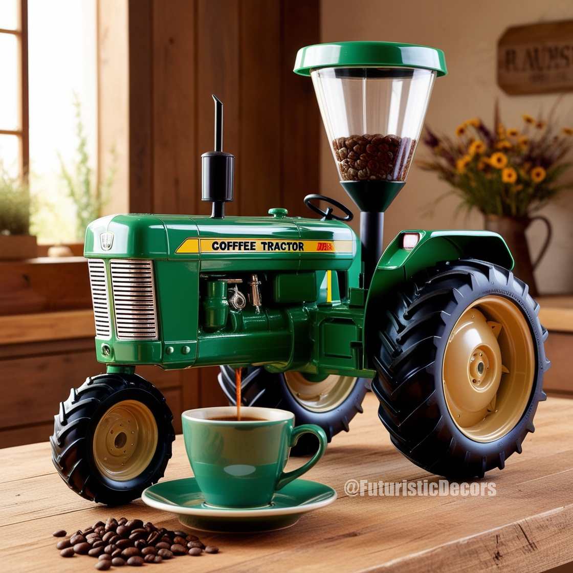 Tractor Coffee inspired Maker