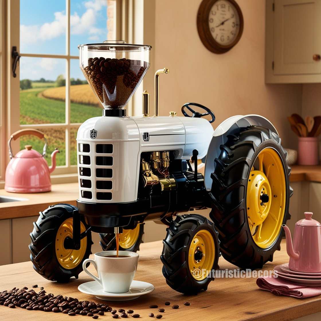 Tractor Coffee inspired Maker