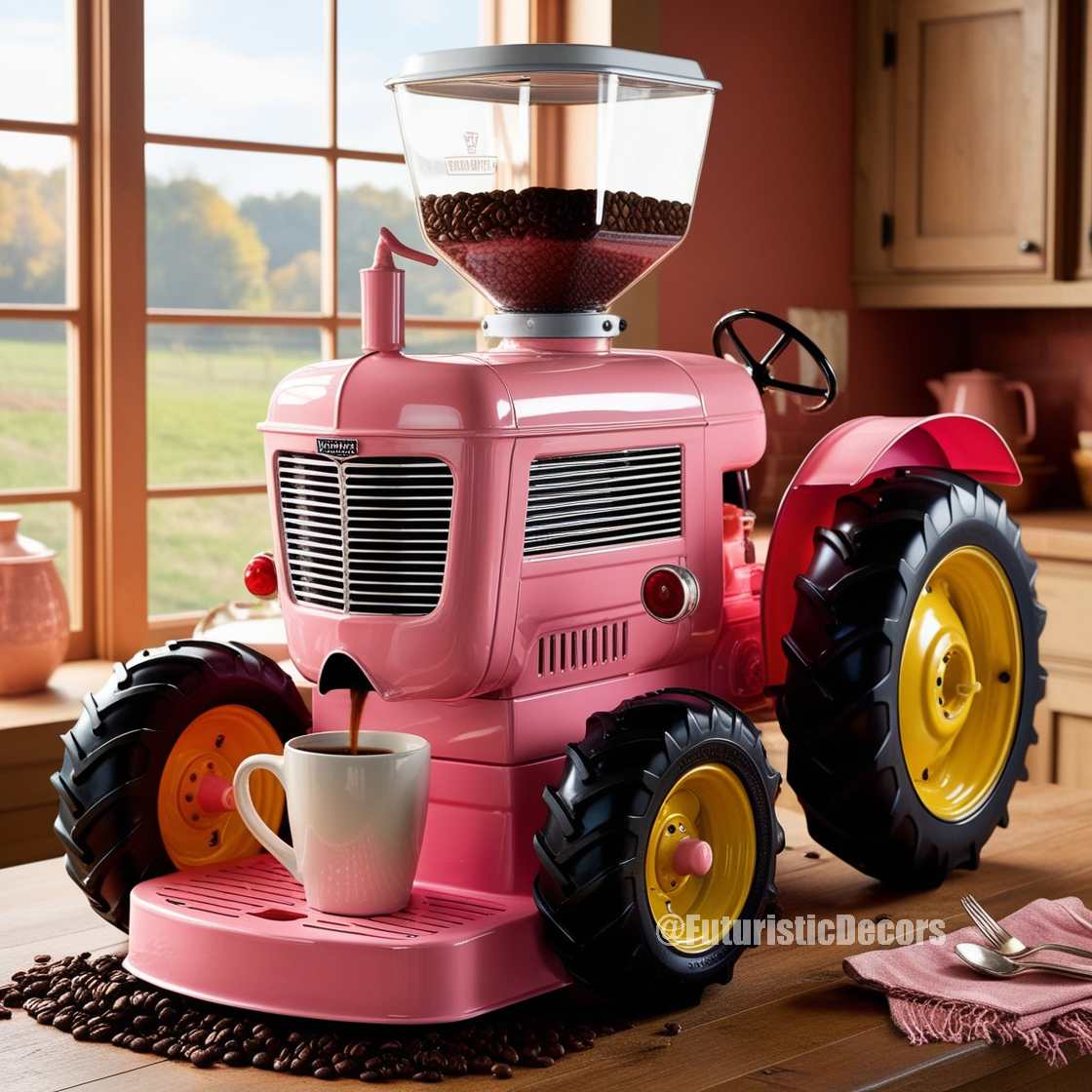 Tractor Coffee inspired Maker