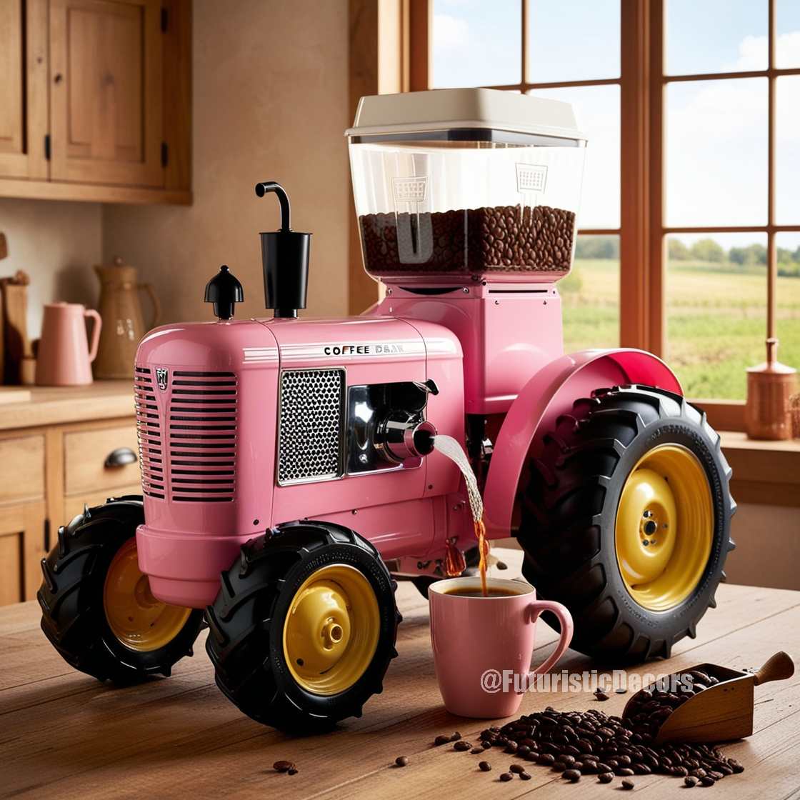 Tractor Coffee inspired Maker