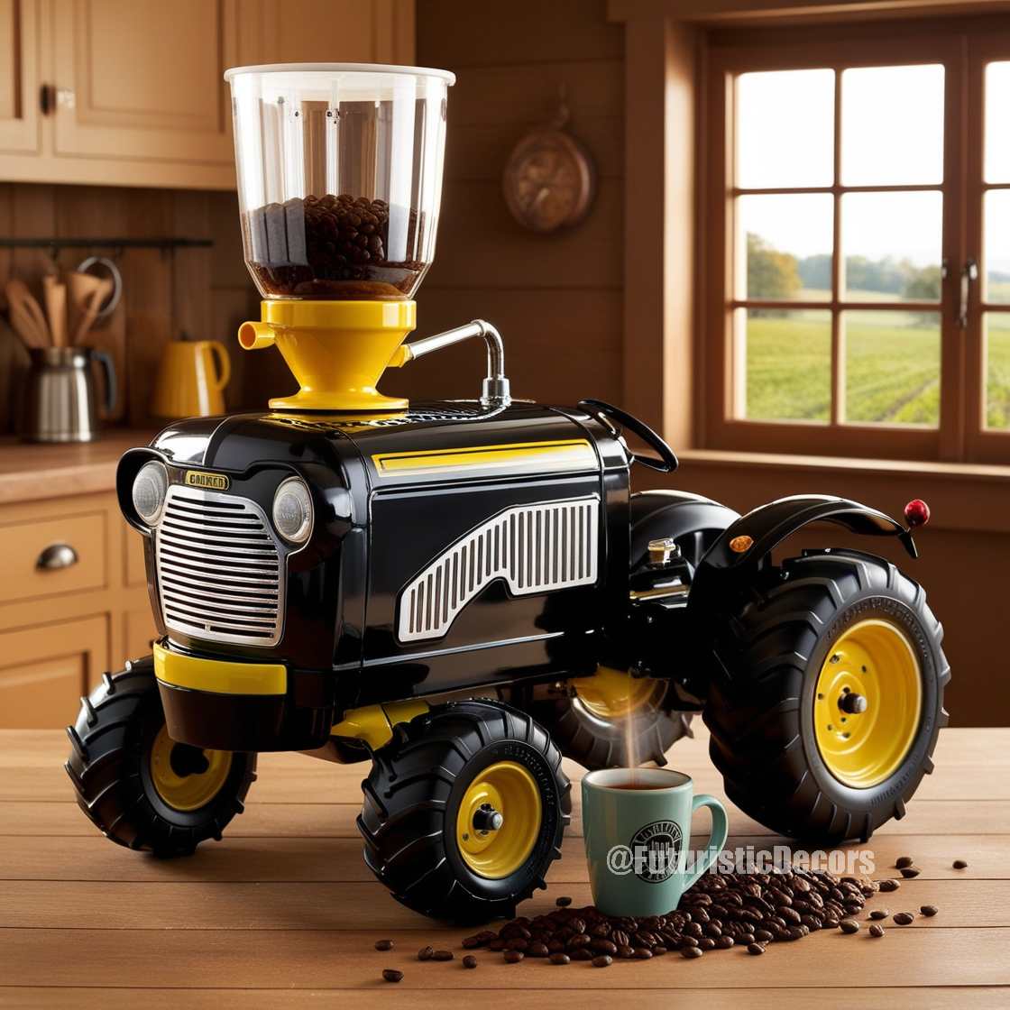 Tractor Coffee inspired Maker