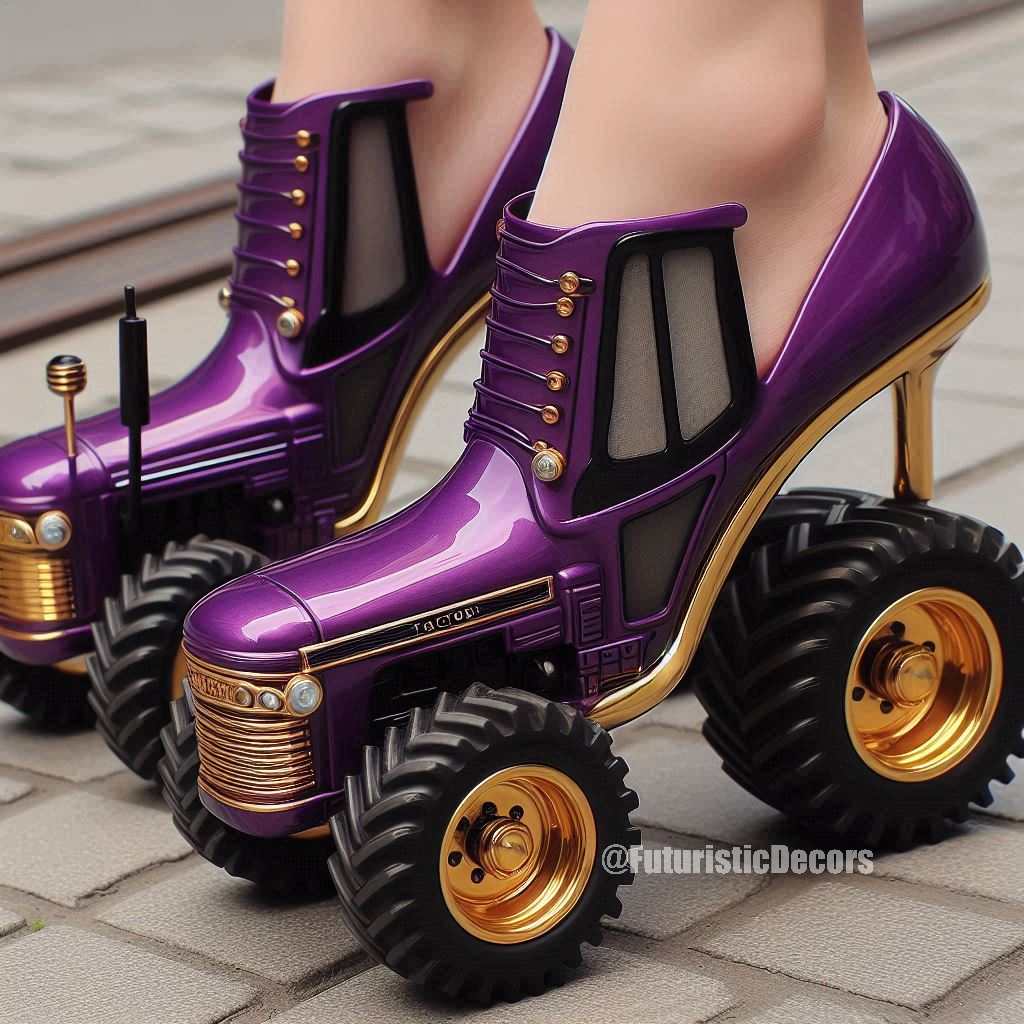 Tractor High Heels