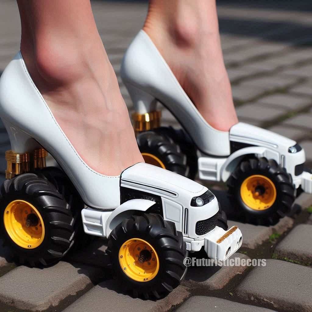 Tractor High Heels