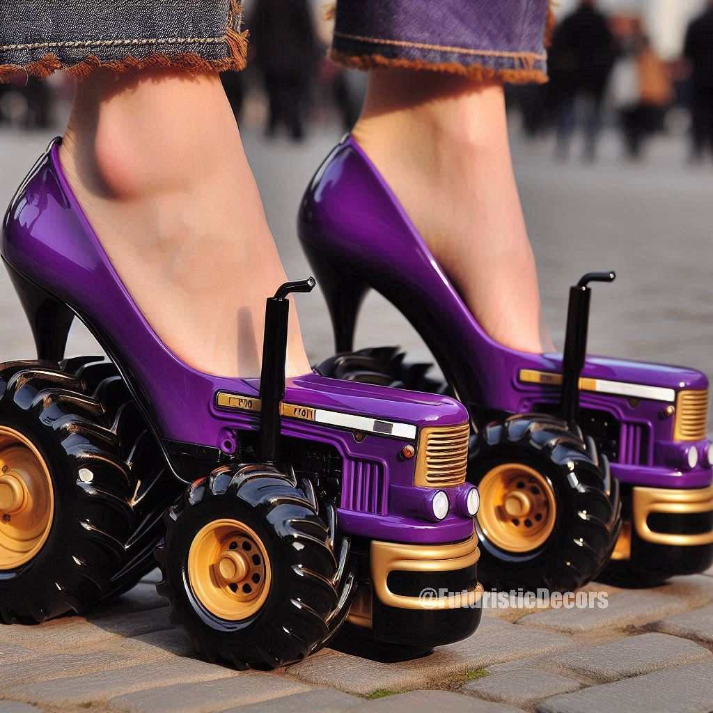 Tractor High Heels