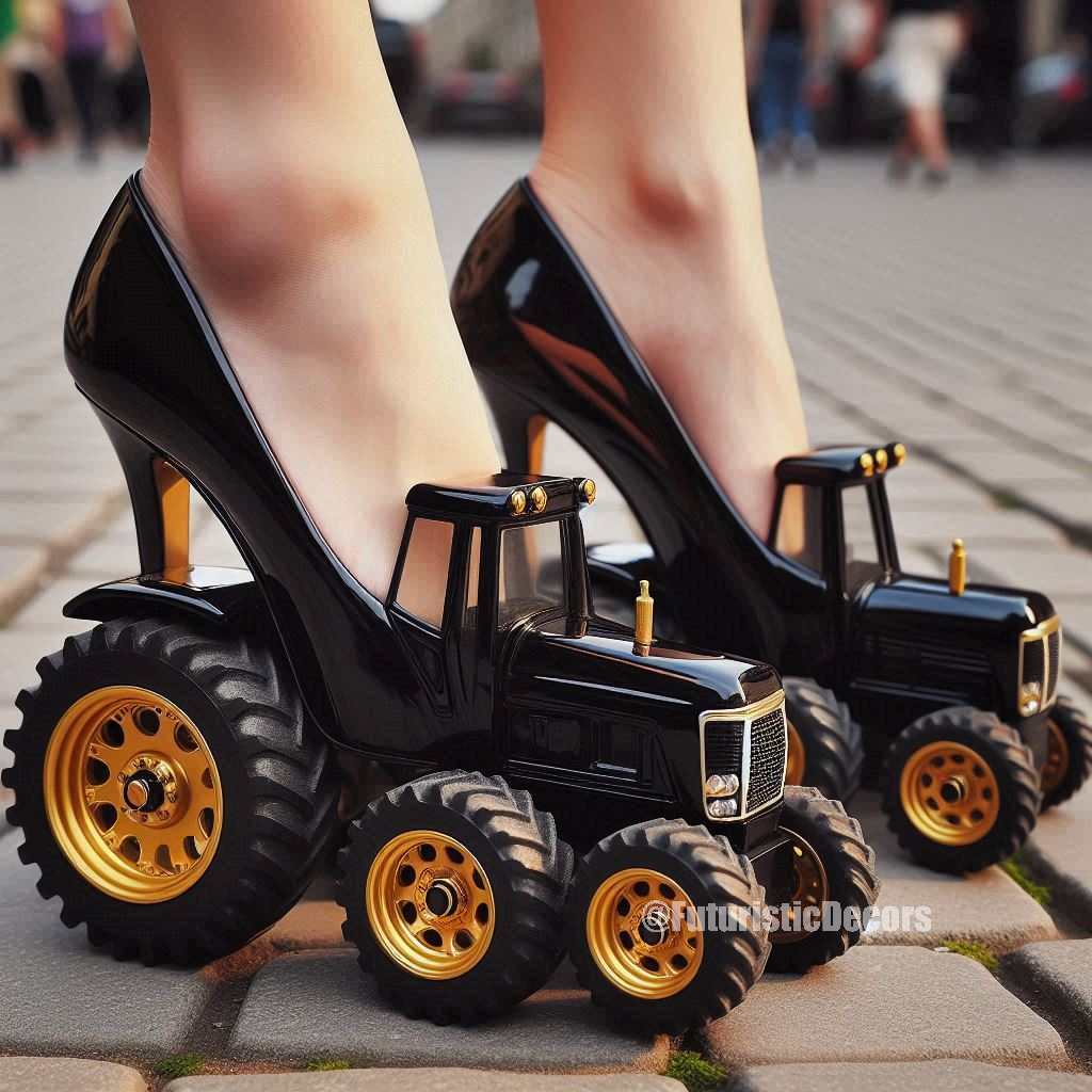 Tractor High Heels