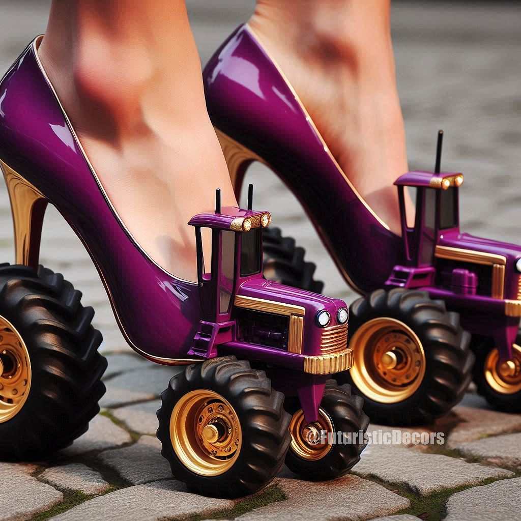 Tractor High Heels