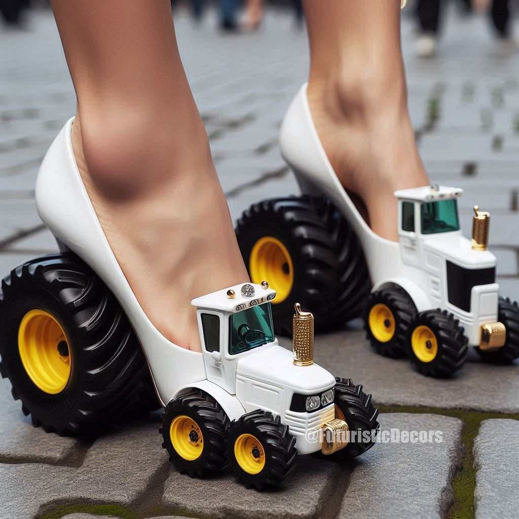 Tractor High Heels