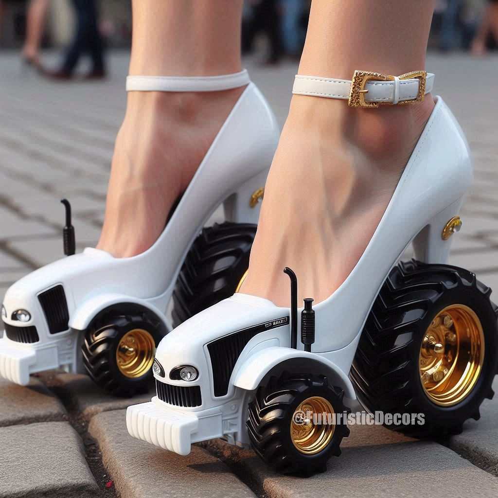 Tractor High Heels