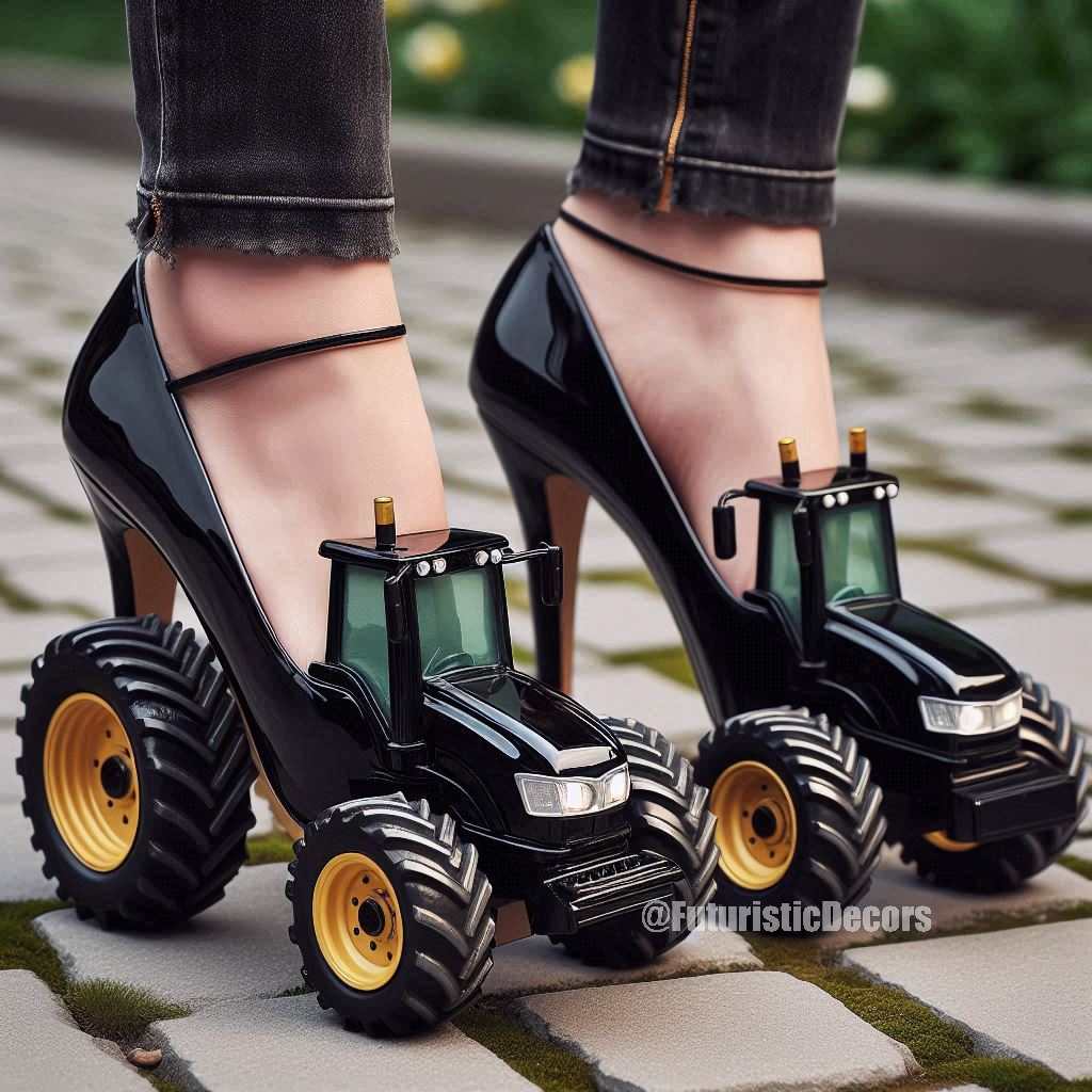 Tractor High Heels