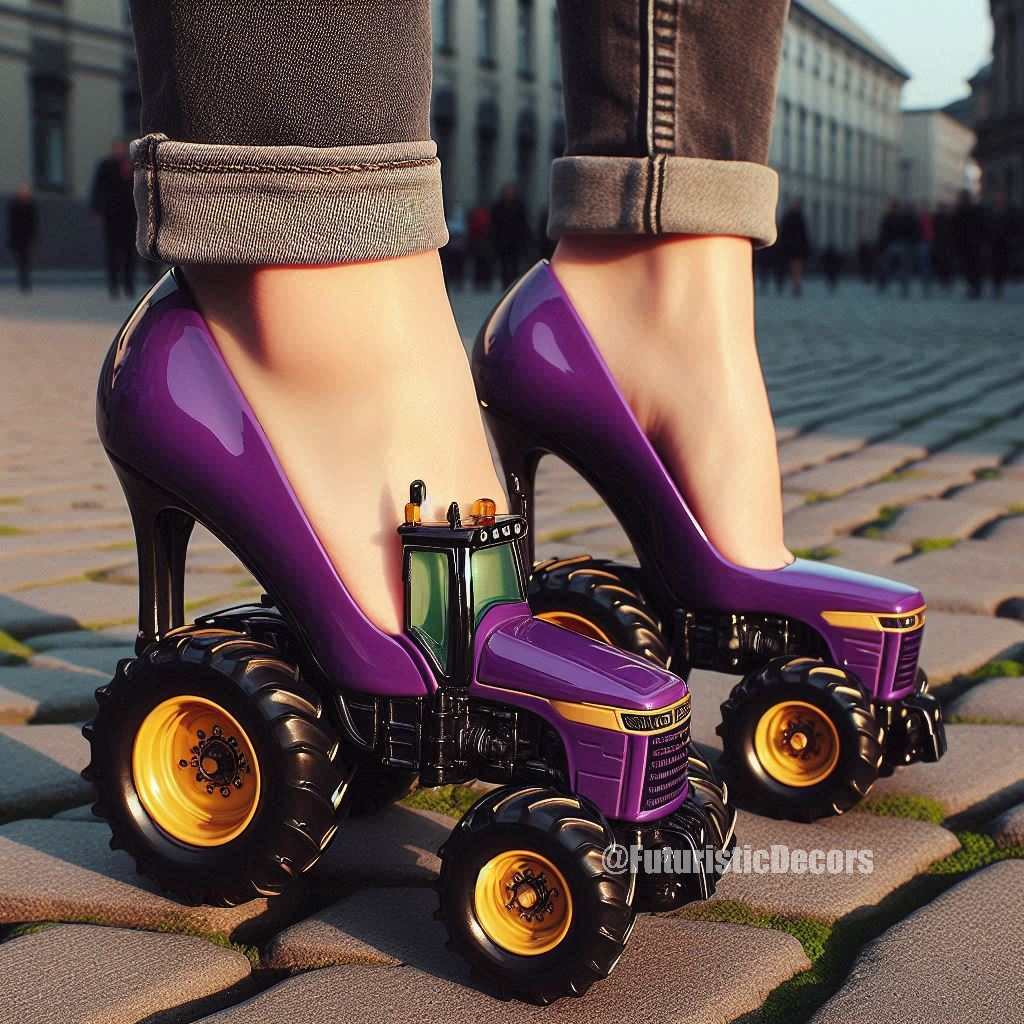 Tractor High Heels