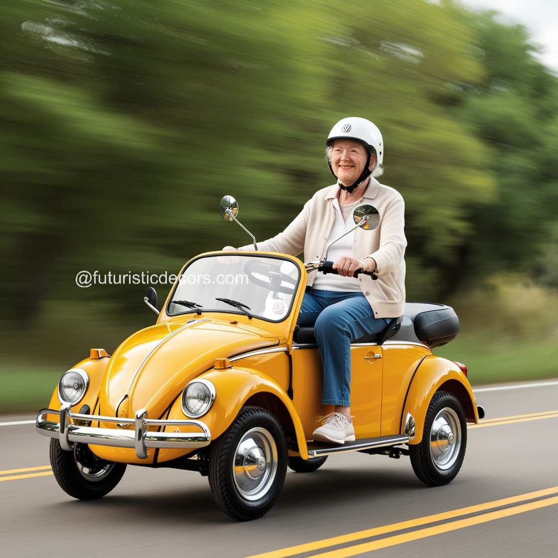 VW Beetle Inspired Mobility Scooter