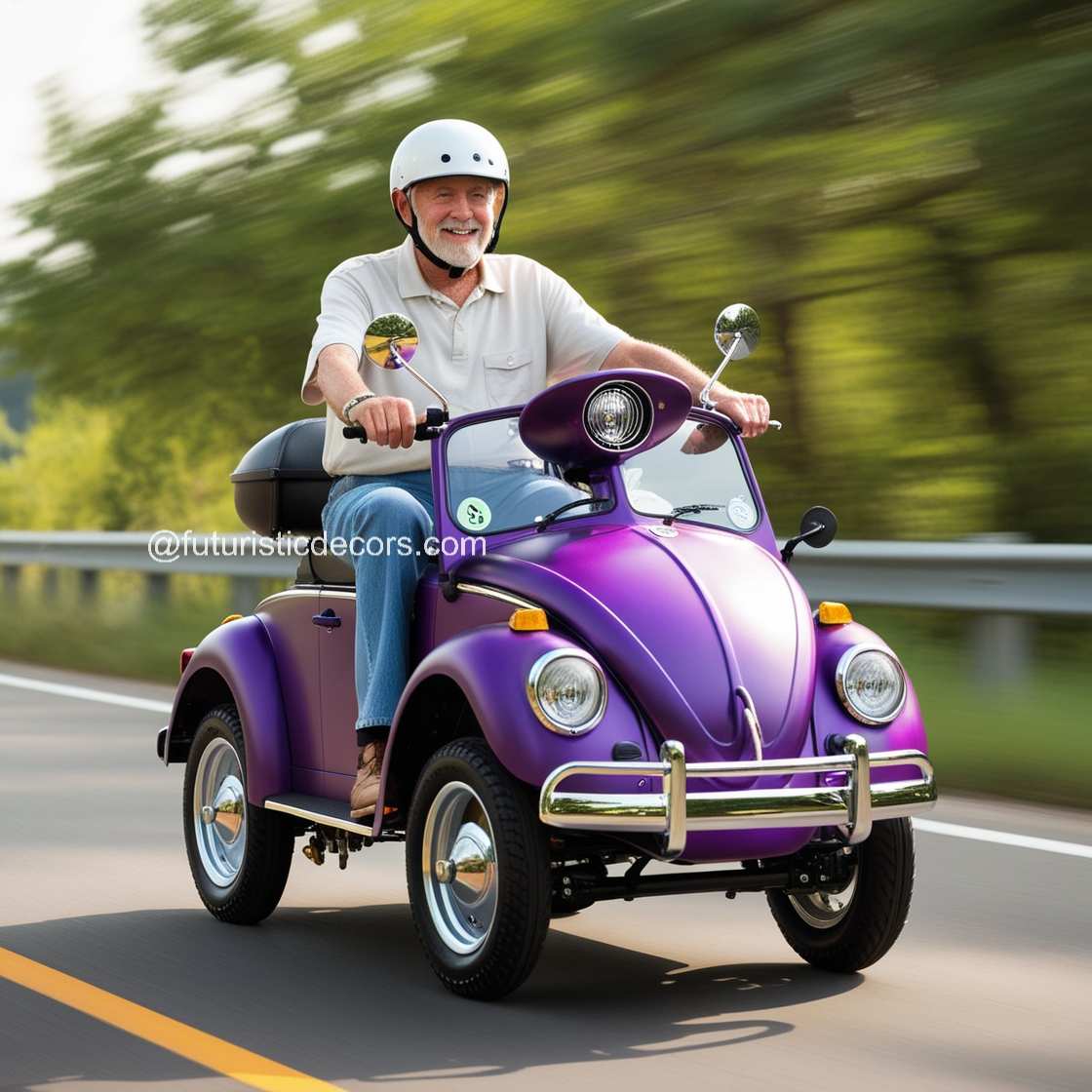 VW Beetle Inspired Mobility Scooter