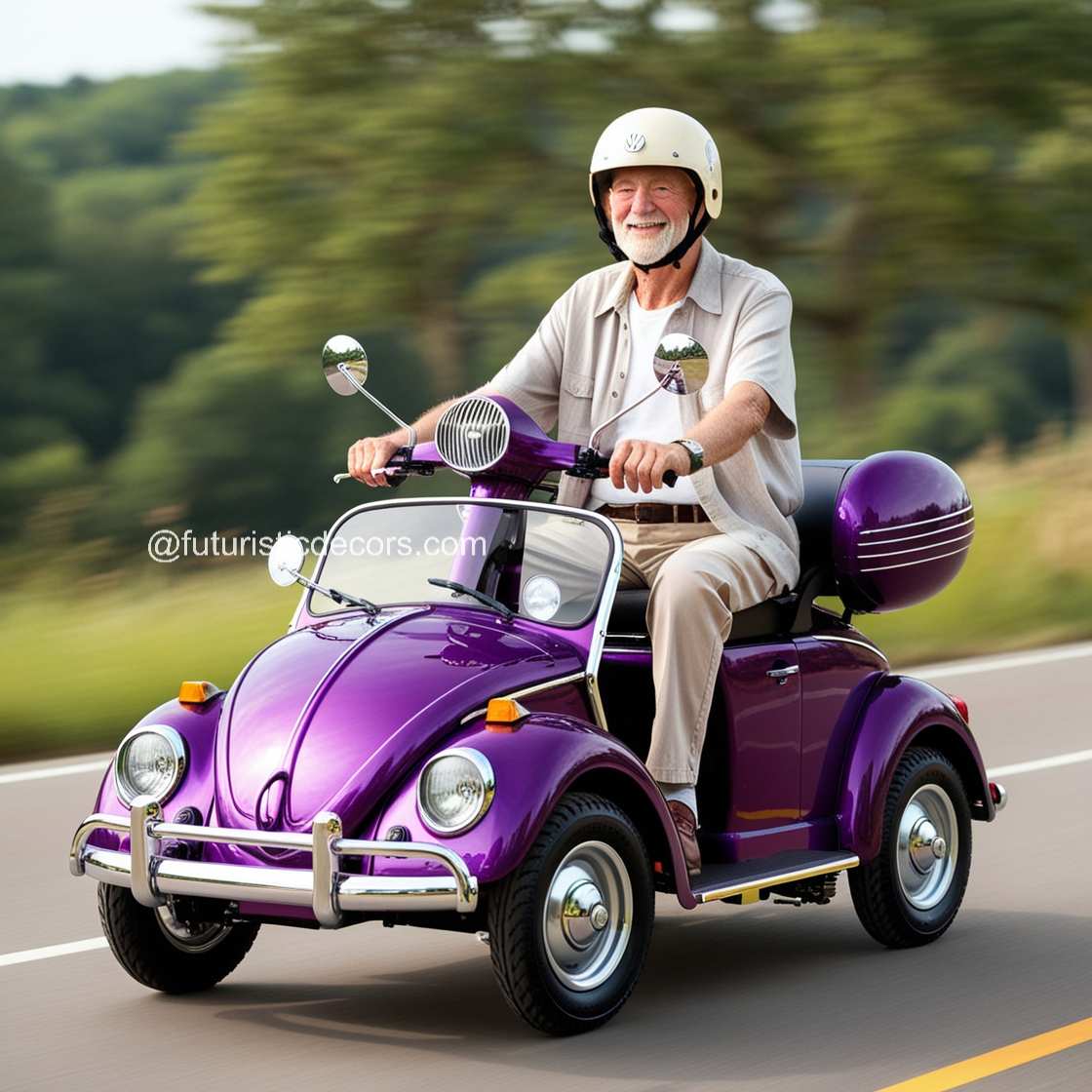 VW Beetle Inspired Mobility Scooter