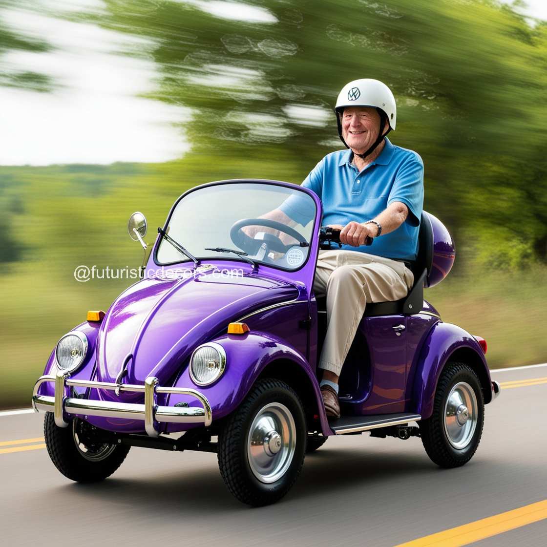 VW Beetle Inspired Mobility Scooter