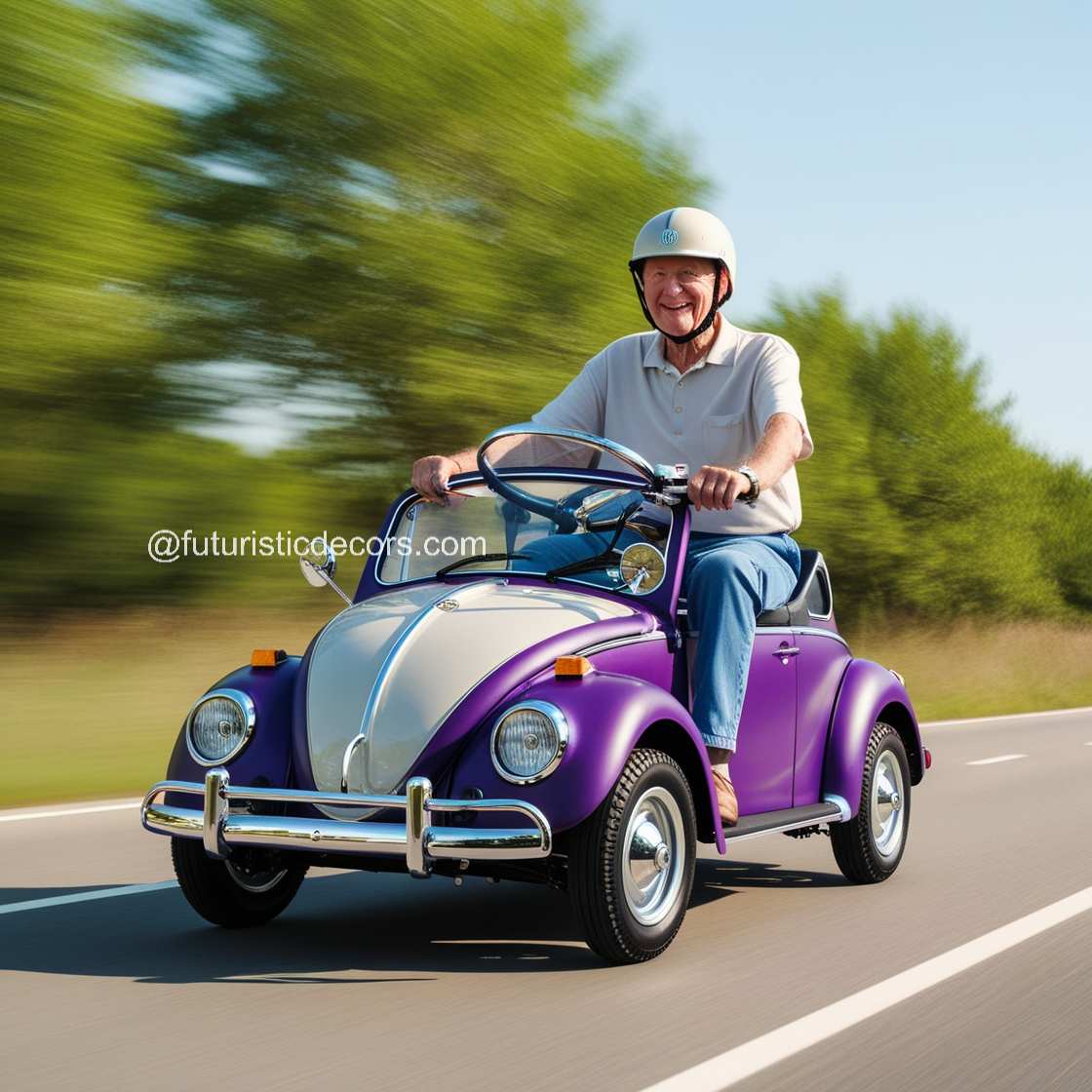 VW Beetle Inspired Mobility Scooter