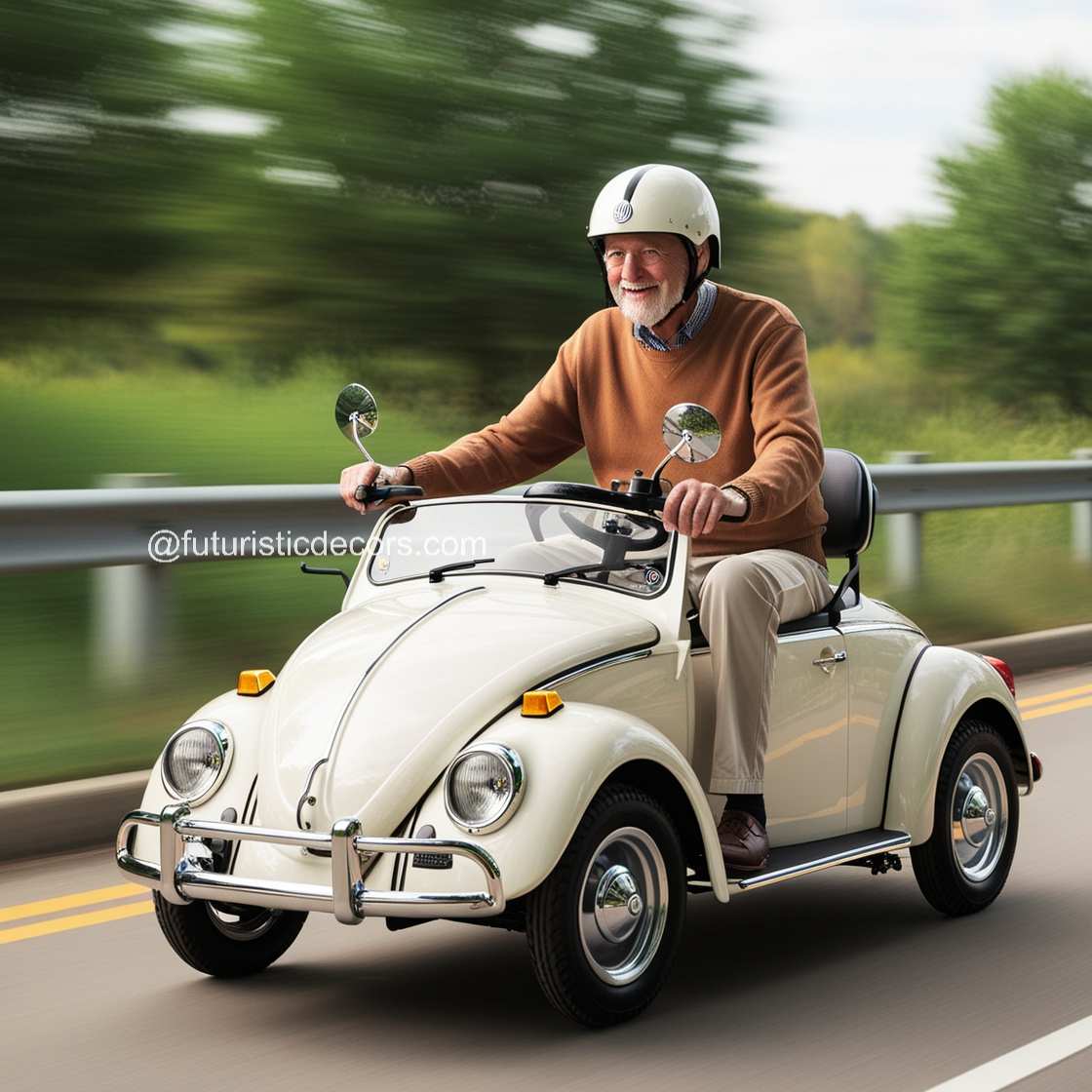 VW Beetle Inspired Mobility Scooter