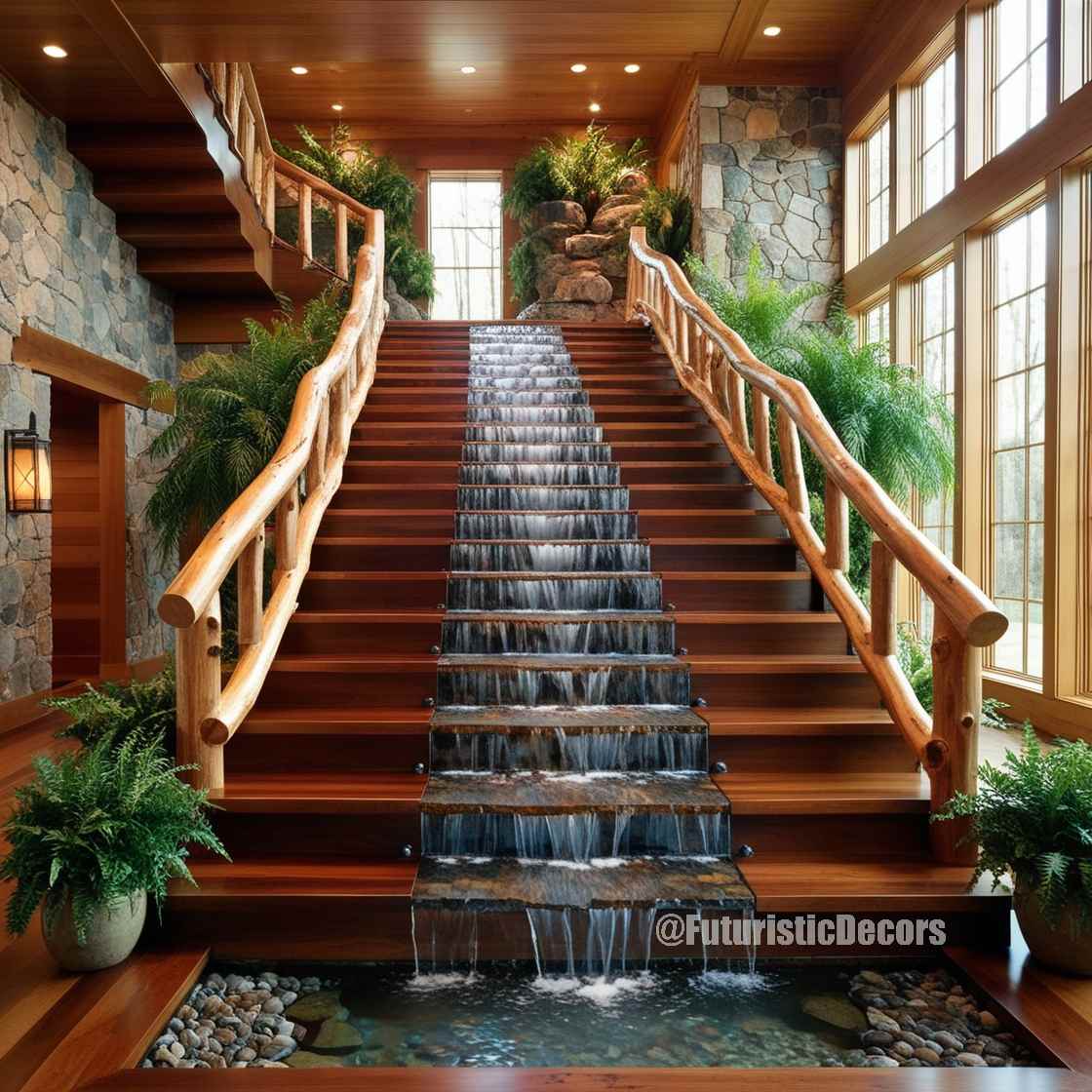 Waterfall Staircases