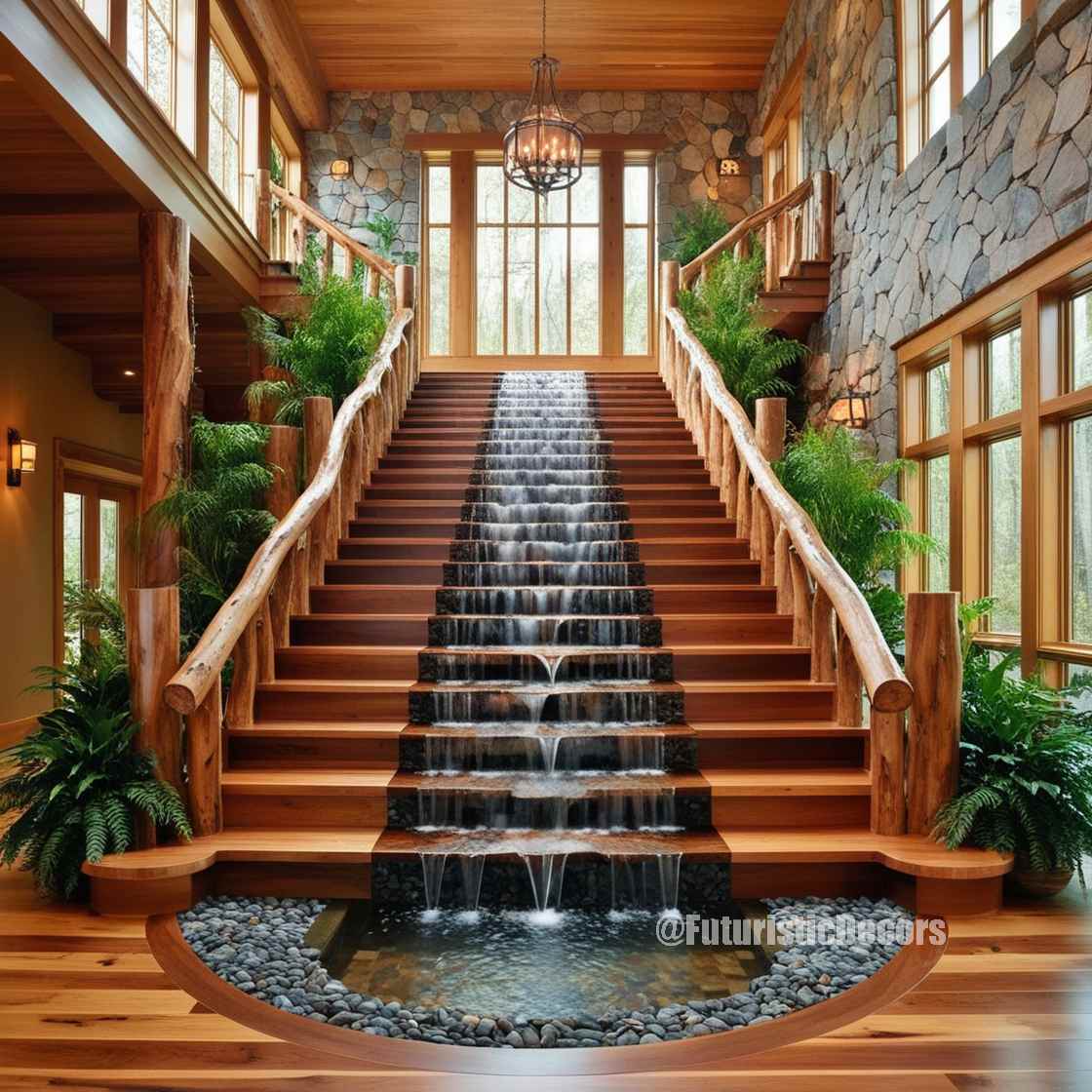 Waterfall Staircases