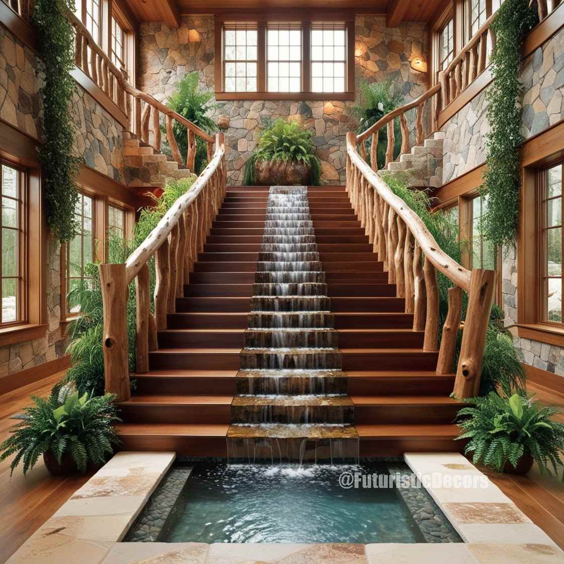 Waterfall Staircases