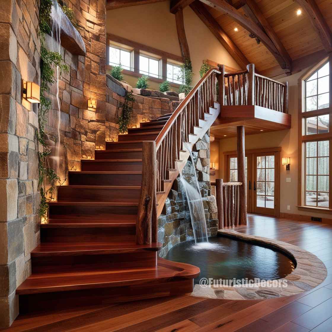 Waterfall Staircases